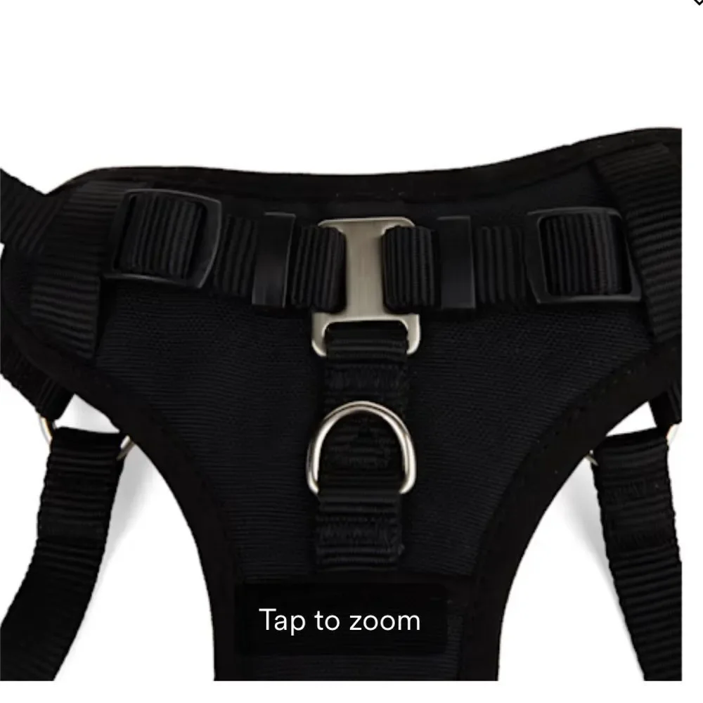 EveryYay | Black Step-in Small Breed Padded Dog Harness size Medium